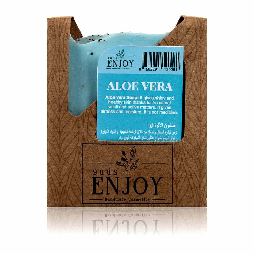 Natural Aloe Vera Handmade Face, Hair And Body Soap