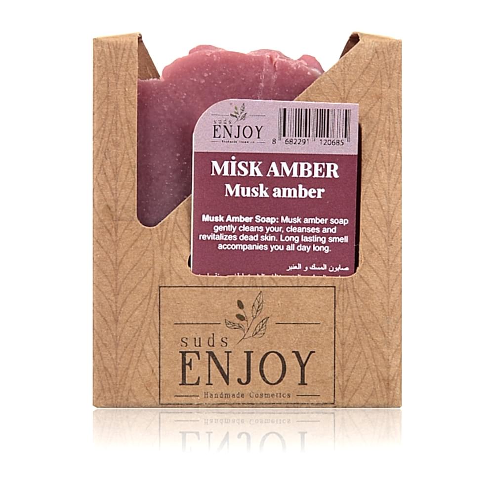 Doğal Misk Amber El Yapımı Yüz, Saç Ve Vücut Sabunu